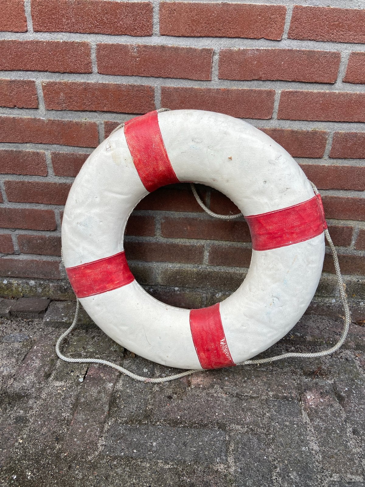 Vintage reddingboei, diameter 50cm, Antiek en Kunst, Ophalen of Verzenden
