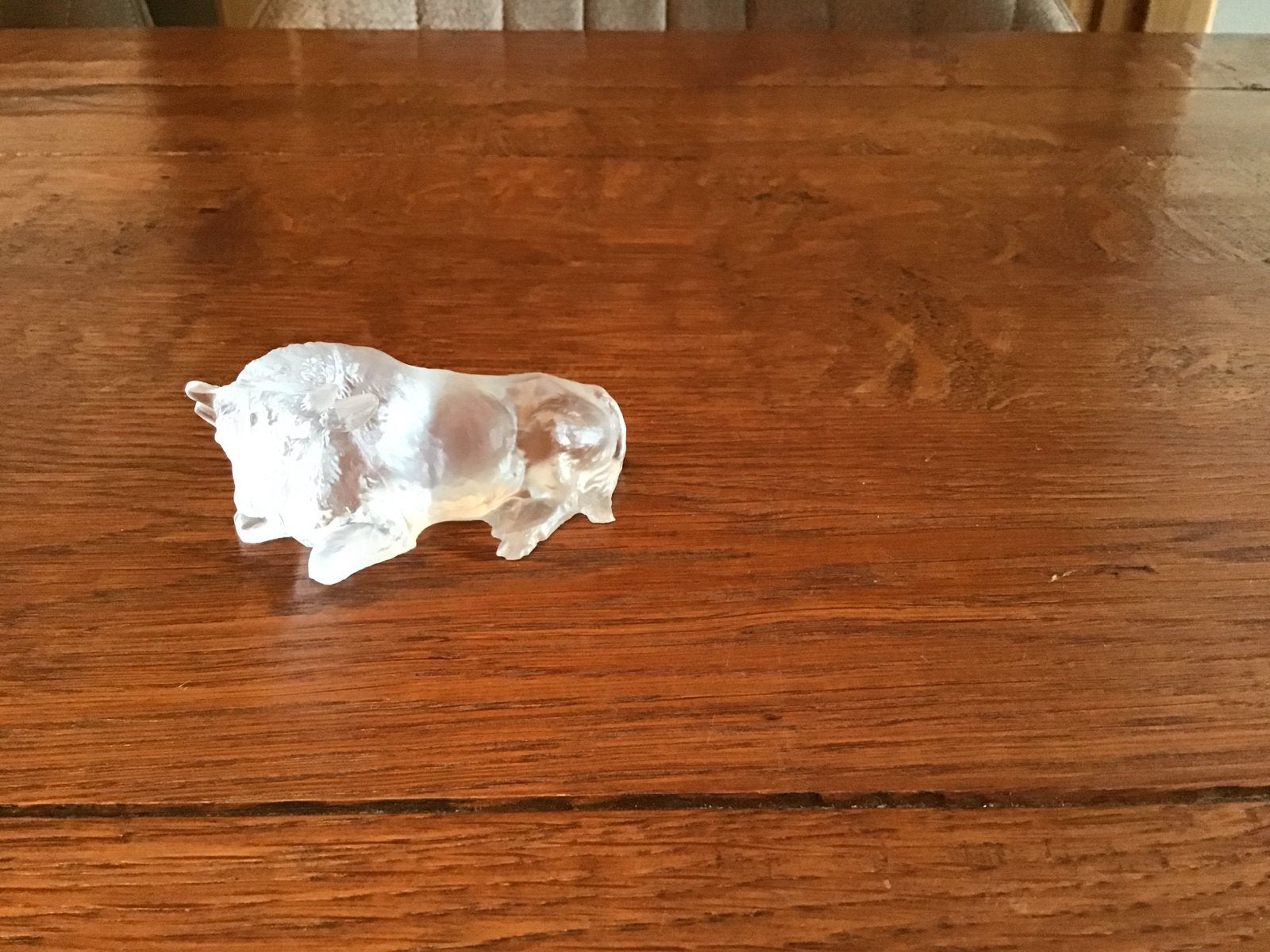 Bison vol glas (Desna) in originele verpakking, Ophalen, Zo goed als nieuw, Dier
