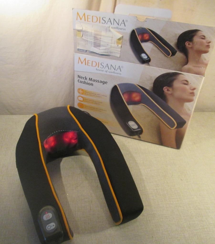 Nek Massage Kussen - Medisana - zo goed als nieuw, Ophalen of Verzenden, Zo goed als nieuw, Massagestoel of Kussen