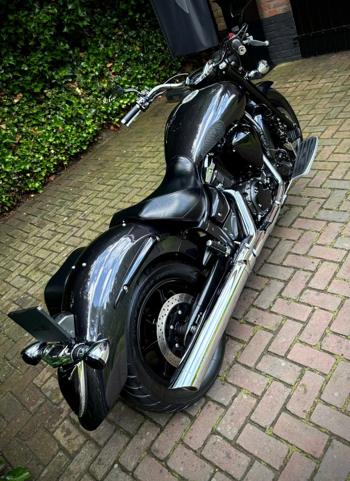 Zeer mooie Yamaha XVS1300 XVS 1300 Midnight Star, 2 cilinders, Occasion, Bedrijf, Meer dan 35 kW