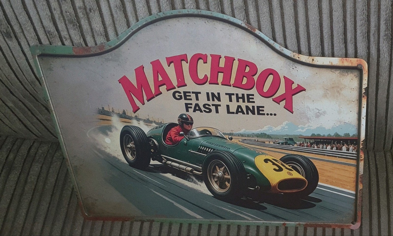 matchbox wandbord, Ophalen of Verzenden, Nieuw, Reclamebord
