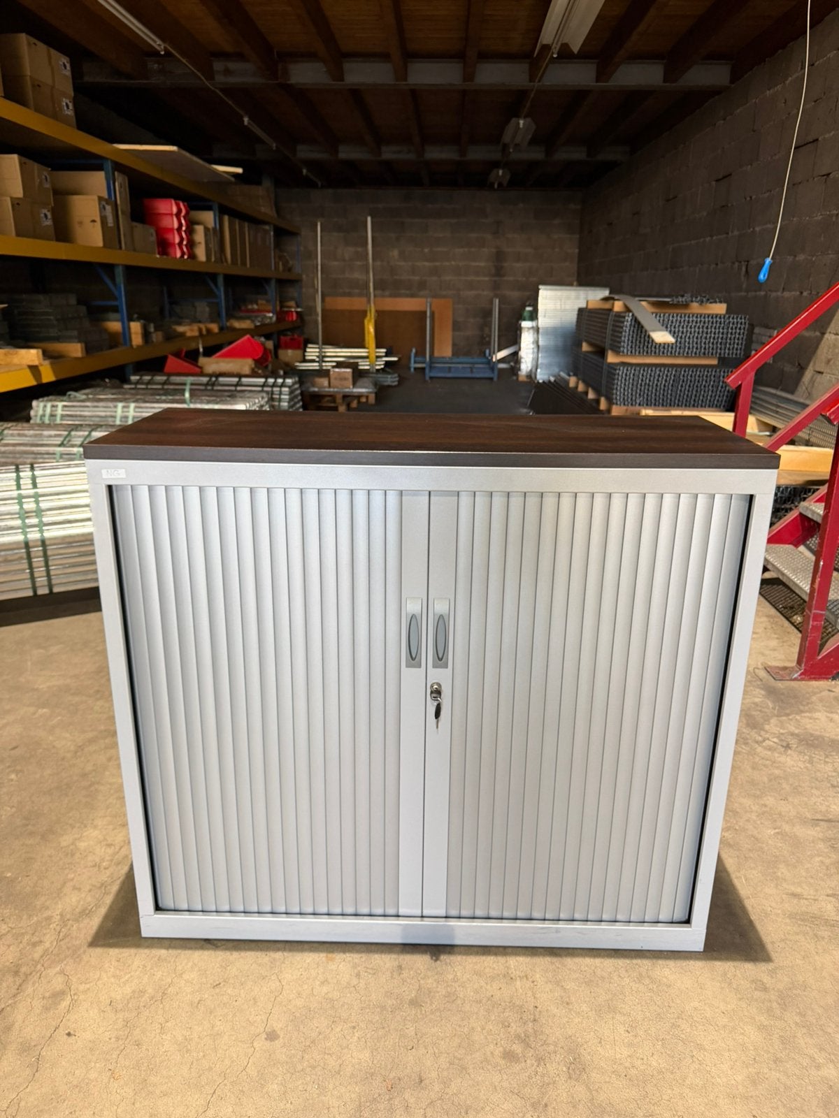 3 x roldeurkast half hoog l 108x45x120 l NG l netjes