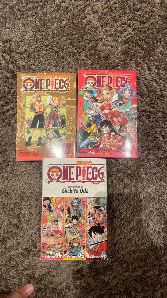 one piece manga, Meerdere comics, Ophalen, Zo goed als nieuw, Japan (Manga)
