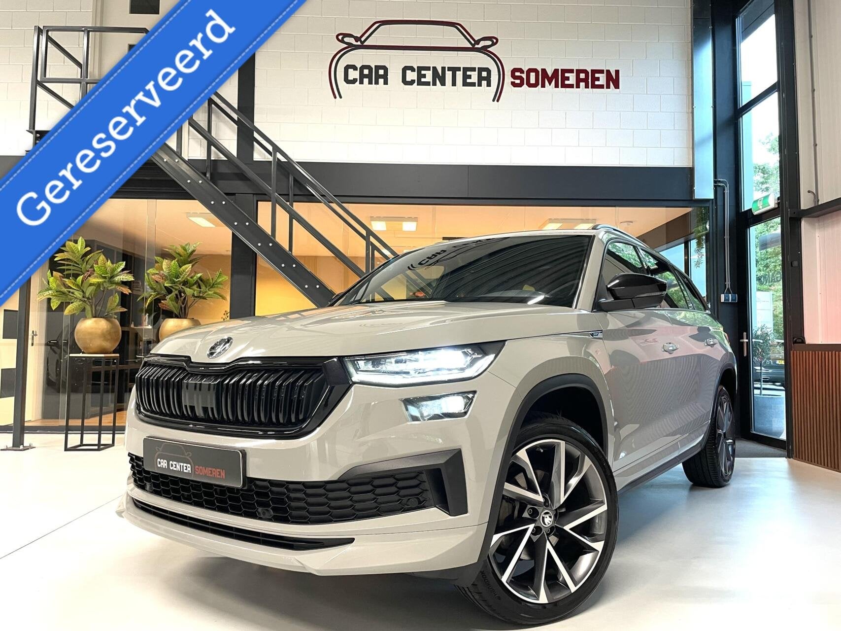 Skoda Kodiaq 1.5 TSI Sportline 7p. Cam/ Leder/ 19”/ Memo/, Auto's, Voorwielaandrijving, Dealer onderhouden, 15 km/l, 4 cilinders