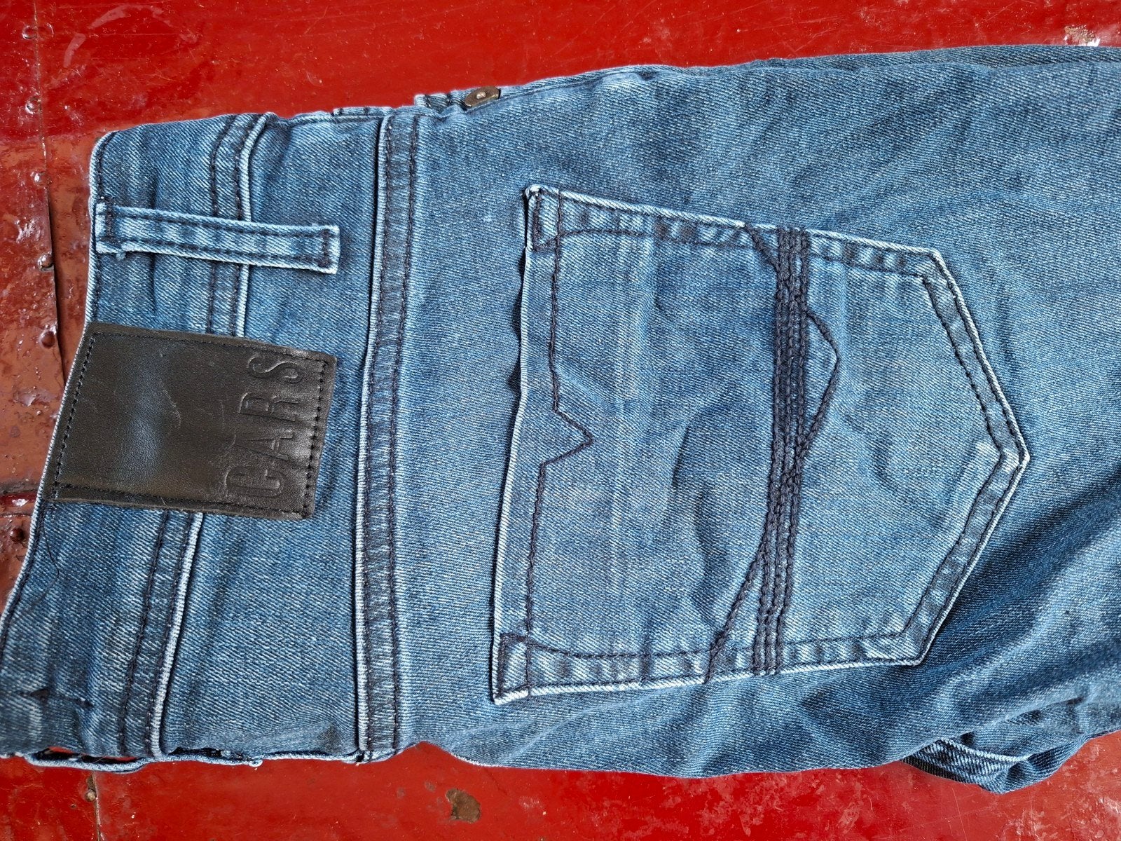 Cars Jeans Dust Super Skinny Blue Coated Jeans W29/L34, Cars Jeans, Blauw, W32 (confectie 46) of kleiner, Ophalen of Verzenden