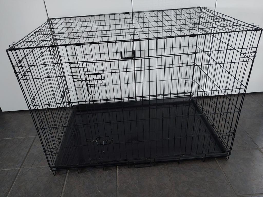 Hondenbench XL 107x71x77,5 cm . Dubbele Deuren .Opvouwbaar ., Ophalen of Verzenden, Zo goed als nieuw, 75 tot 110 cm, 65 tot 100 cm