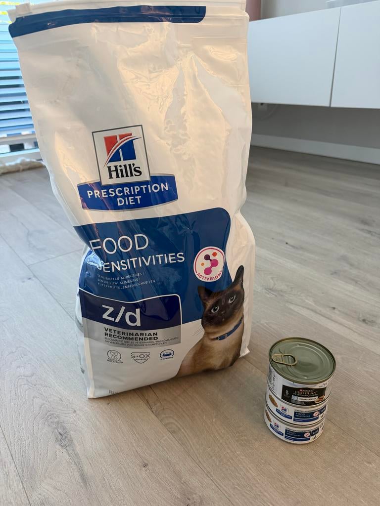 Hills ZD kattenvoer, Ophalen of Verzenden