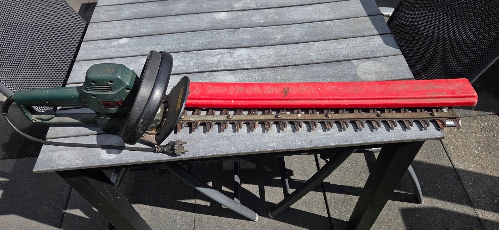 Metabo HS 8265 S Heggenschaar - Elektrisch, Ophalen, Gebruikt, Elektrisch, Metabo
