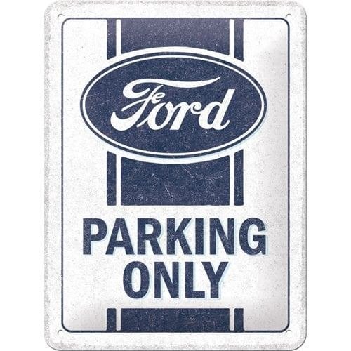 Ford Parking Only relief reclamebord van metaal wandbord, Ophalen of Verzenden, Nieuw, Auto's