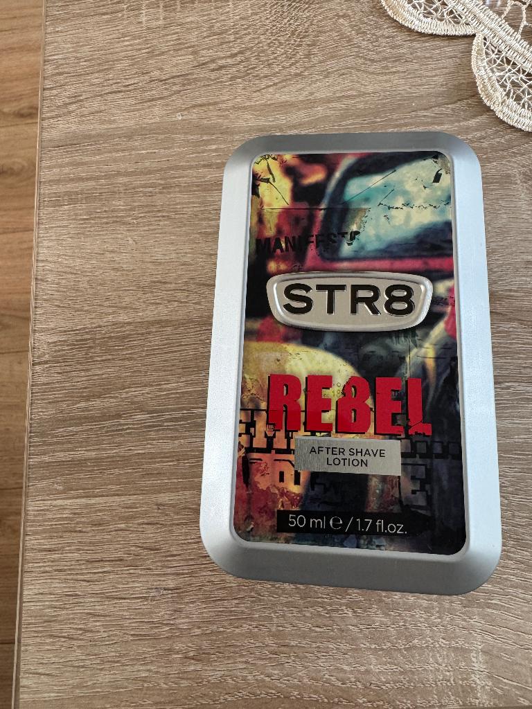 Aftershave lotion STR8_REBEL nieuw in blik 50ml., Ophalen of Verzenden, Nieuw