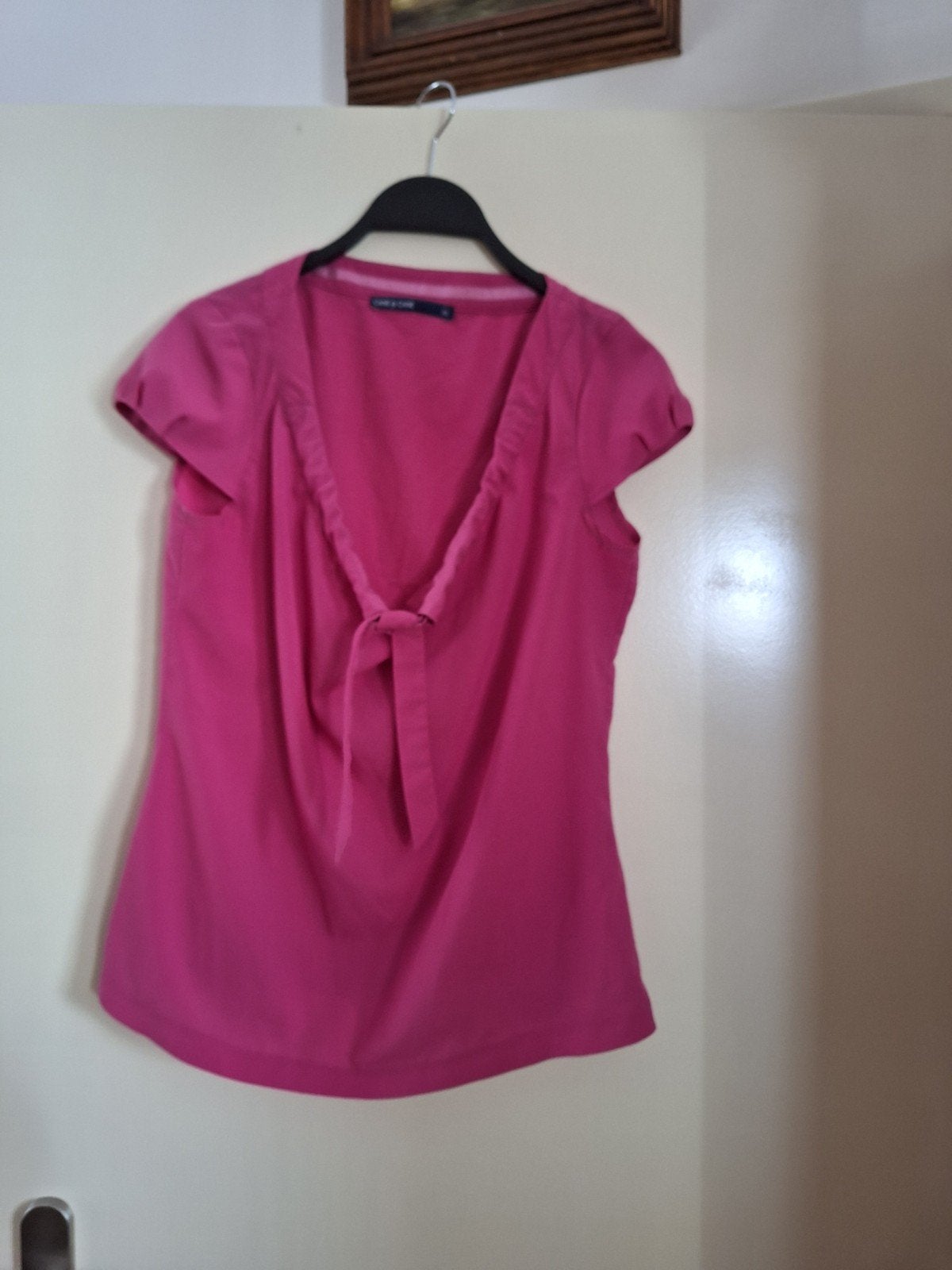 dames bloesje Cane &Cane  maat 36, Kleding | Dames, Ophalen of Verzenden, Zo goed als nieuw, Maat 36 (S), Korte mouw