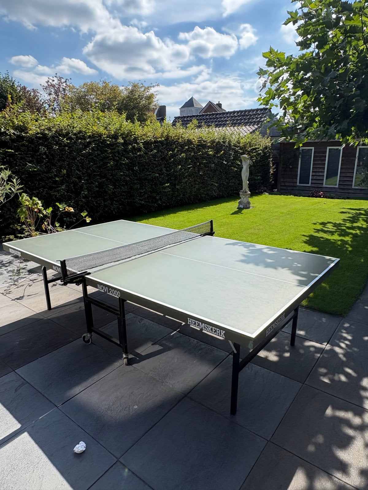 Heemskerk Novi 2000 Tafeltennistafel - Inklapbaar & Verrijdb, Sport en Fitness, Ophalen, Gebruikt, Overige typen, Inklapbaar