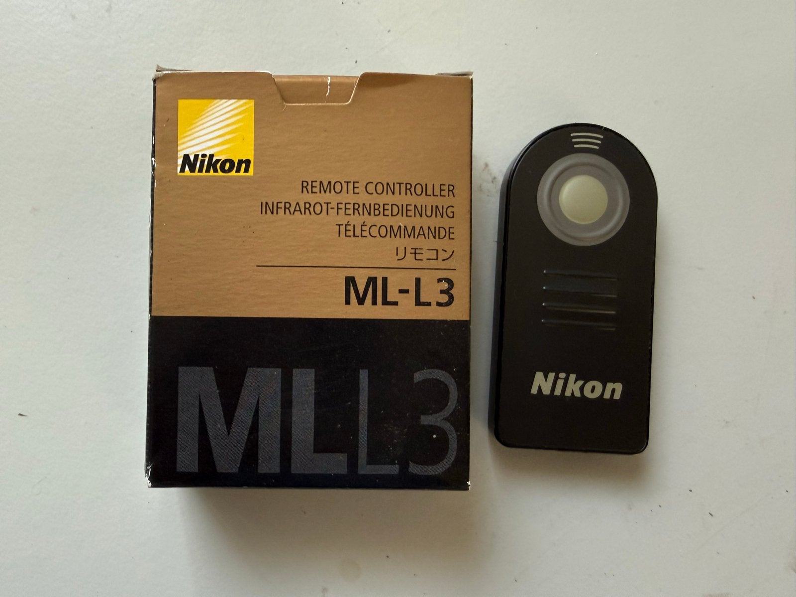 Nikon ML-L3 Infrarood Afstandsbediening, Ophalen, Zo goed als nieuw, Draadloos, Trigger/ontvanger