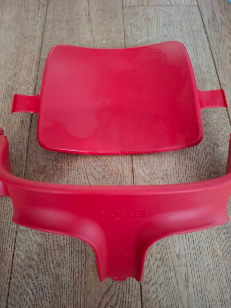Stokke Trip Trap baby set met gratis kussenset!, Ophalen, Zo goed als nieuw, Meegroeistoel