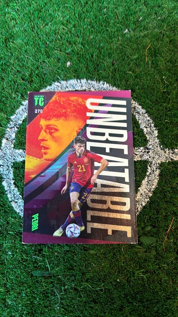 Top class panini pedri, Ophalen of Verzenden, Zo goed als nieuw, Buitenlandse clubs, Poster, Plaatje of Sticker
