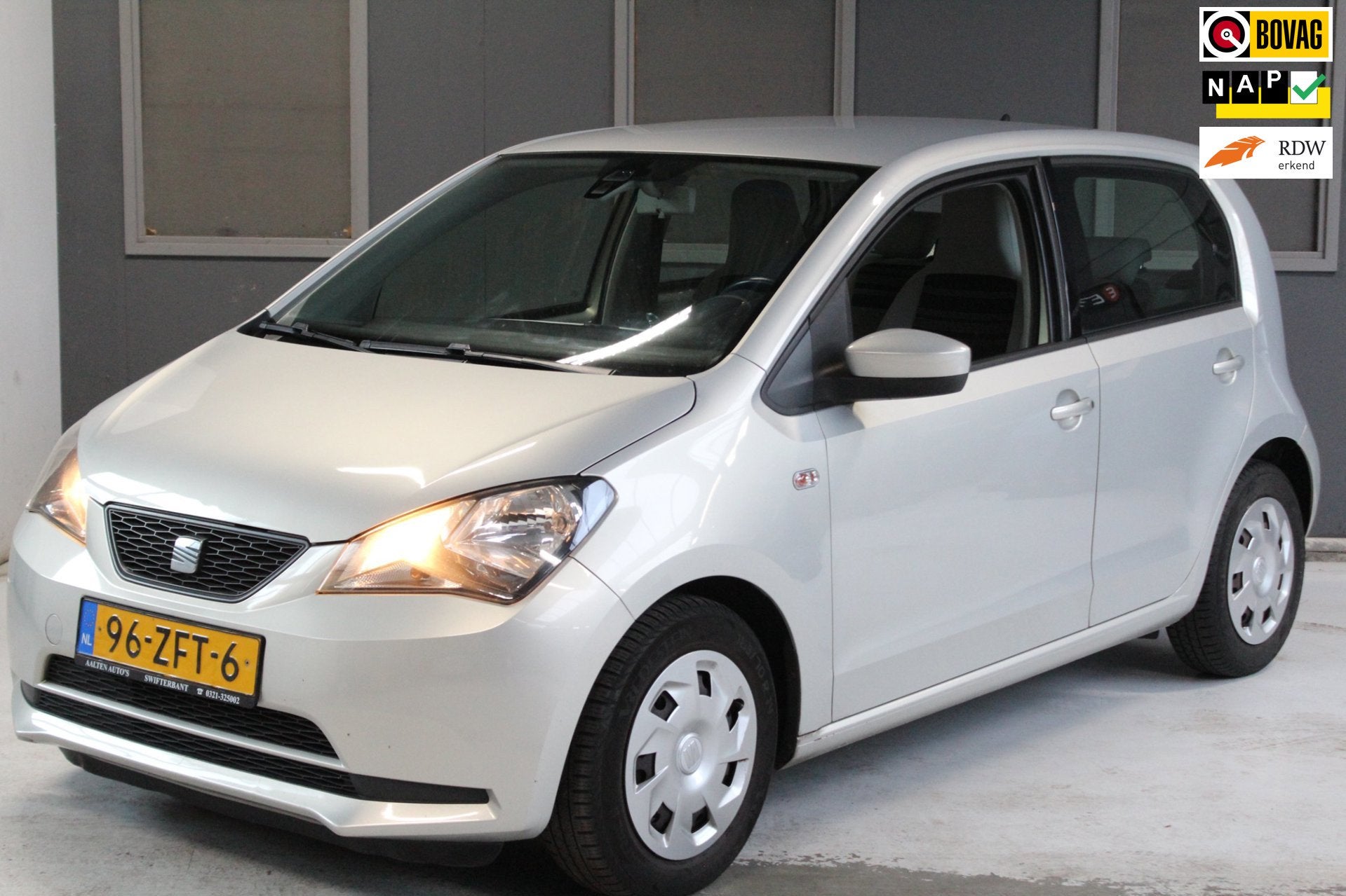 Seat Mii 1.0 Style Chic, Auto's, Voorwielaandrijving, Euro 5, Stof, Gebruikt