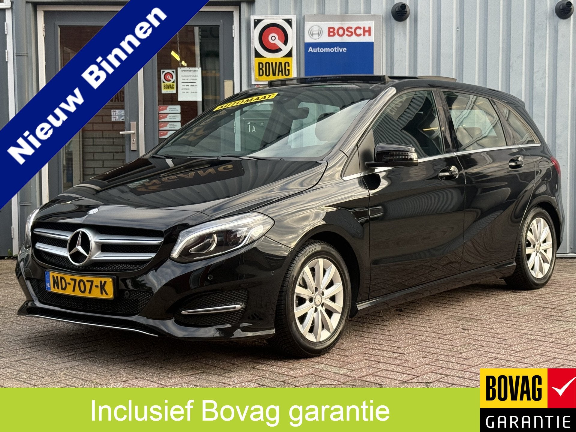 Mercedes-Benz B-Klasse 180 Lease Edition Plus | AUTOMAAT | P, Gebruikt, 4 cilinders, Lichtsensor, 66 €/maand