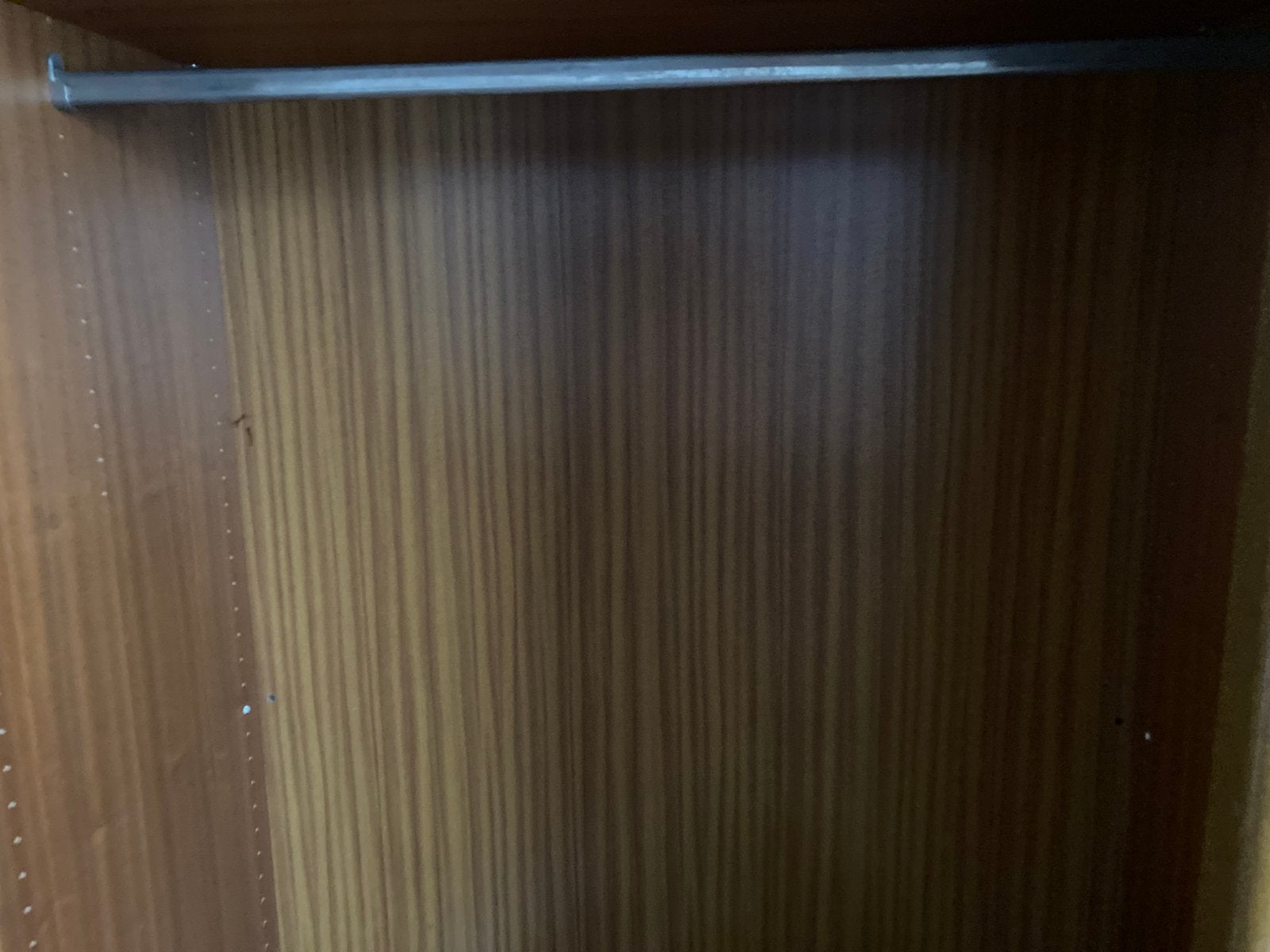 Grote Eiken bruine kledingkast, Ophalen, Met deur(en), Gebruikt, Eikenhout
