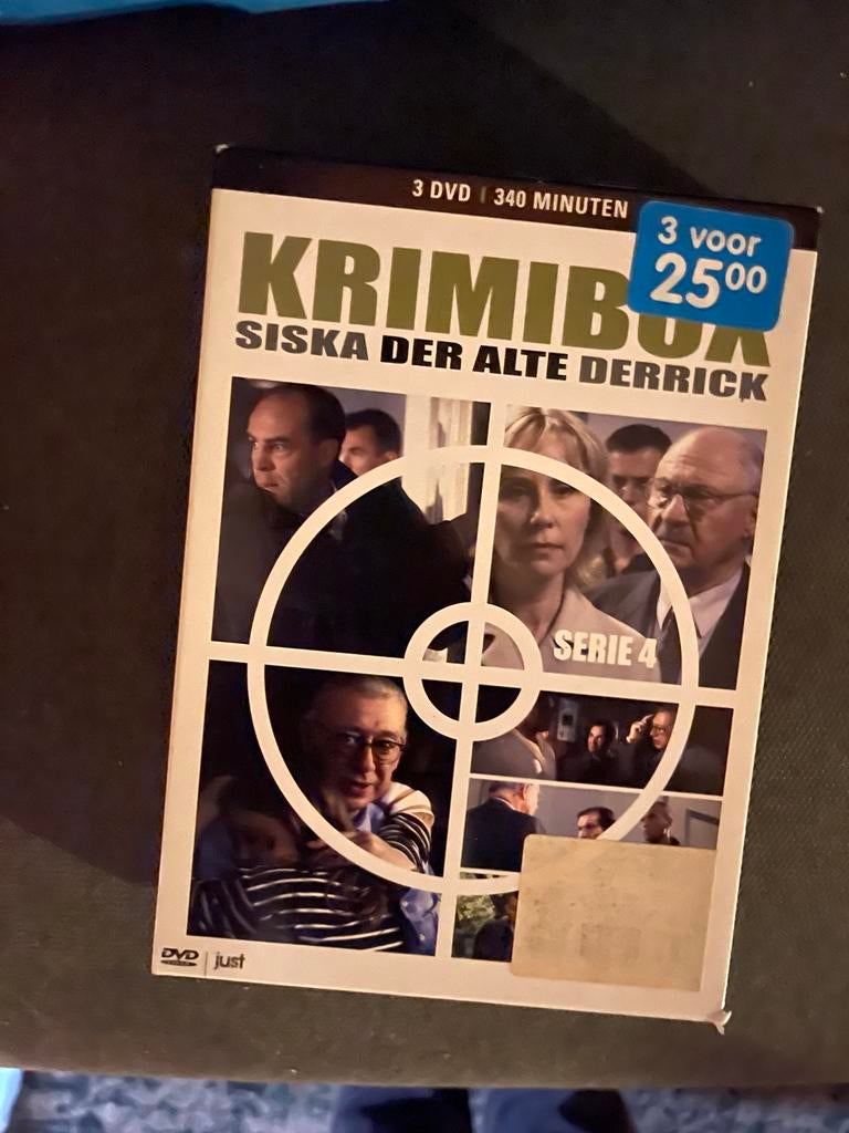 Krimibox Siska Der Alte Derrick Serie 4 3 DVD, Gebruikt, Boxset, Ophalen of Verzenden, Vanaf 12 jaar