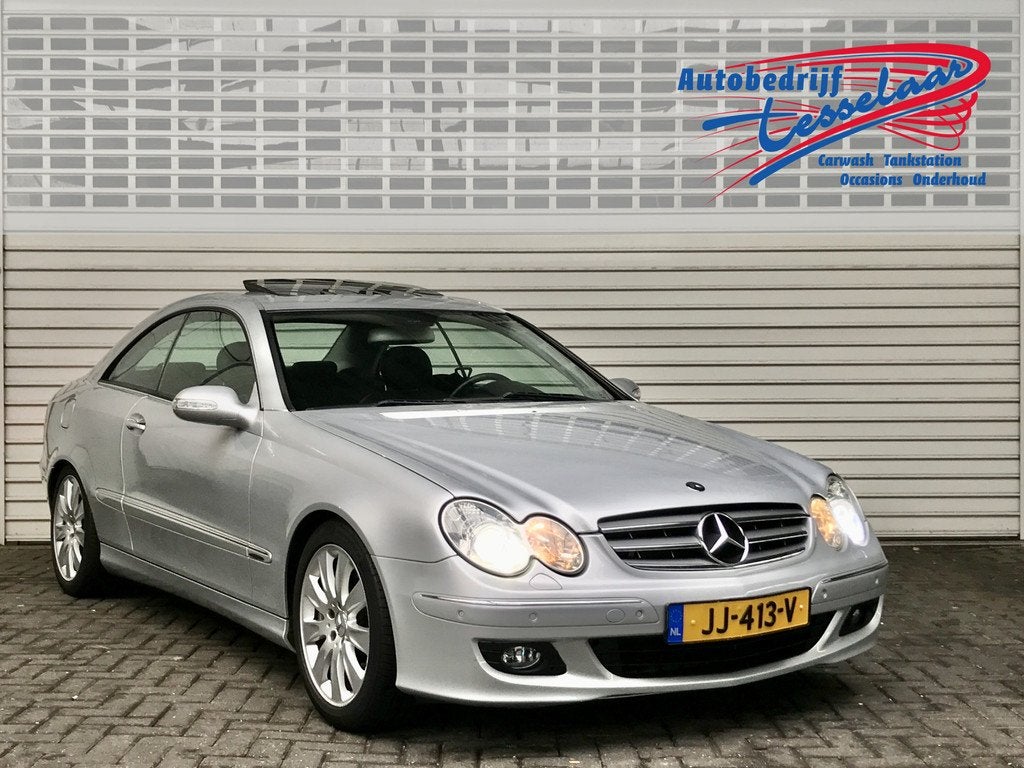 Mercedes-Benz CLK-Coupé 350 Elegance Automaat Rijklaarprijs, Automaat, Achterwielaandrijving, Gebruikt, Zwart
