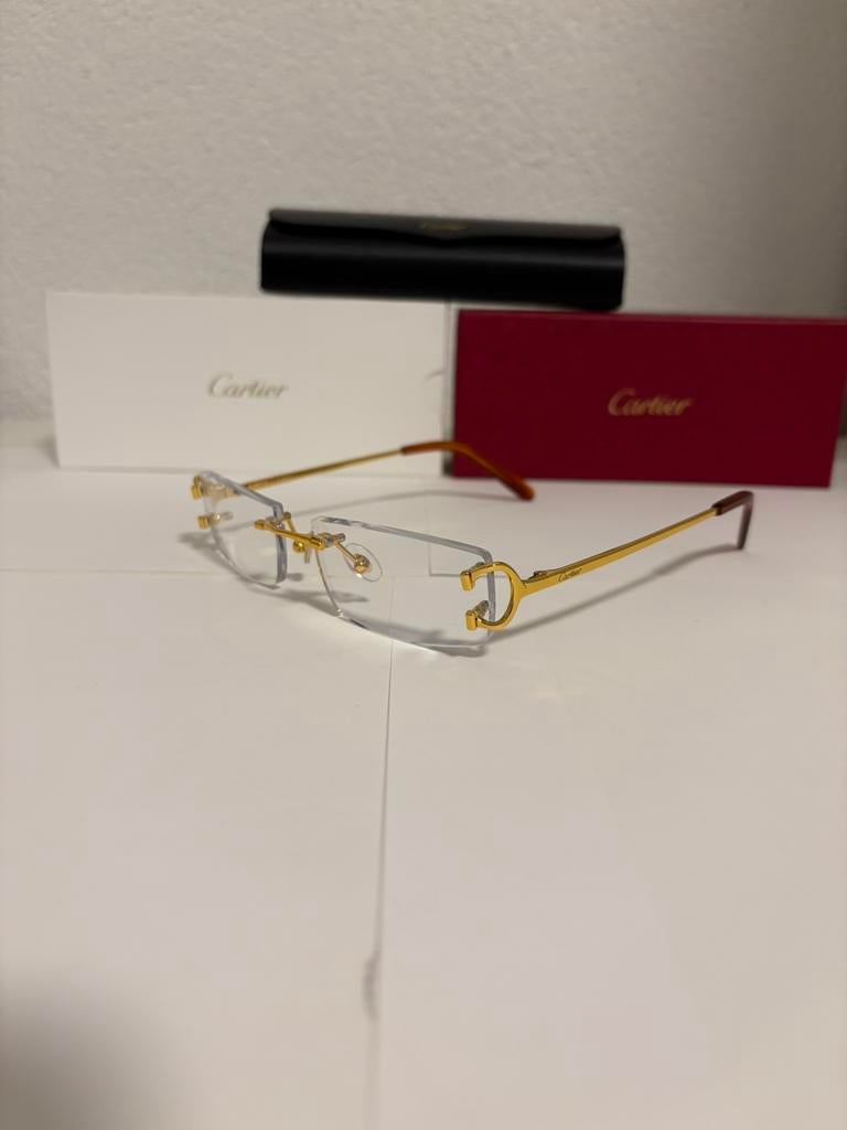 Cartier Piccadilly op eigen sterkte, Ophalen of Verzenden, Zo goed als nieuw, Bril, Overige merken