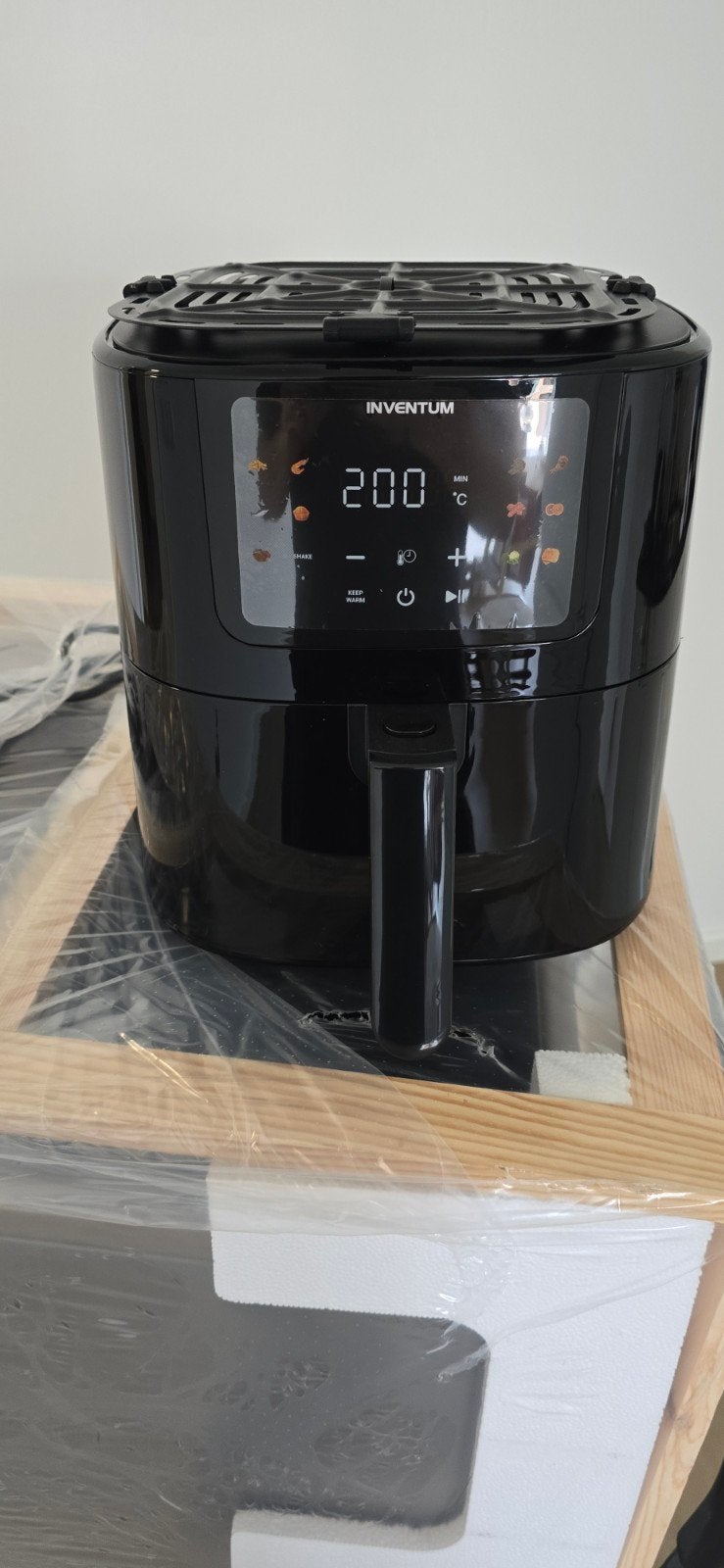 Inventum Airfryer - Zo goed als nieuw, Witgoed en Apparatuur, Airfryers, Ophalen of Verzenden, Zo goed als nieuw, Airfryer, Minder dan 750 gram