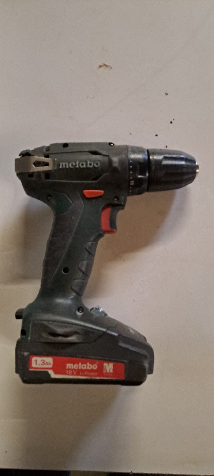 Metabo accuboormachine 18V met 2 accu's en lader in koffer, Ophalen of Verzenden, Gebruikt, 600 watt of meer, Boor- en Schroefmachine