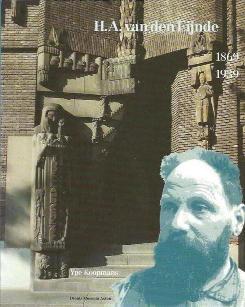 H.A. van den Eijnde 1869-1939 Beeldhouwer Amsterdamse School, Verzenden, Zo goed als nieuw