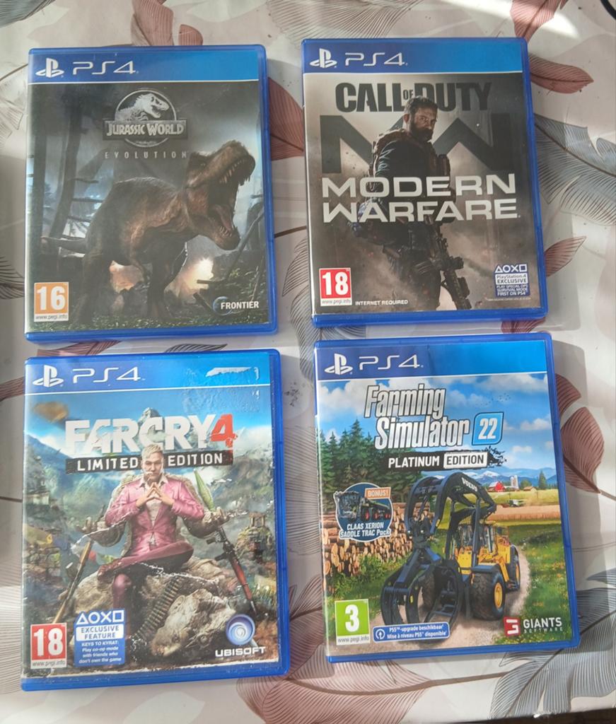 Diverse ps4 spellen, Avontuur en Actie, Gebruikt, Verzenden, 1 speler