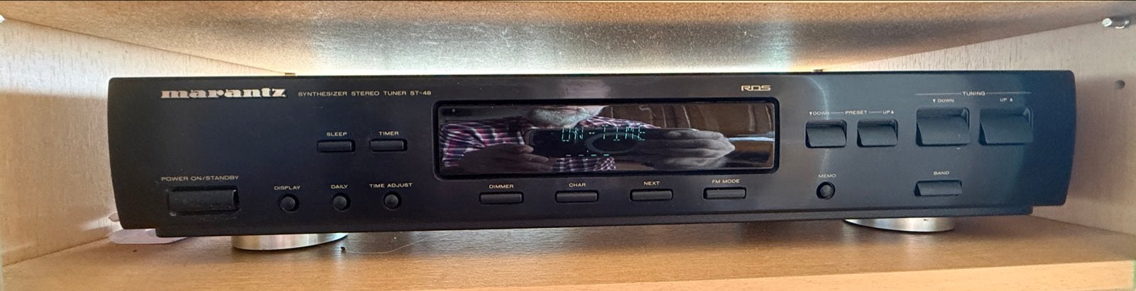 Marantz ST-48 RDS Tuner - Prima Werkend, Audio, Tv en Foto, Ophalen, Gebruikt, Analoog