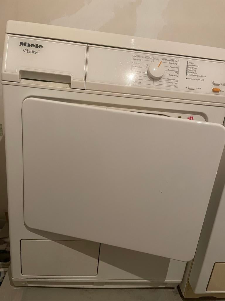 Miele T233 C Miele Vitality C Condensdroger 5kg, Ophalen, Gebruikt, 4 tot 6 kg, Voorlader