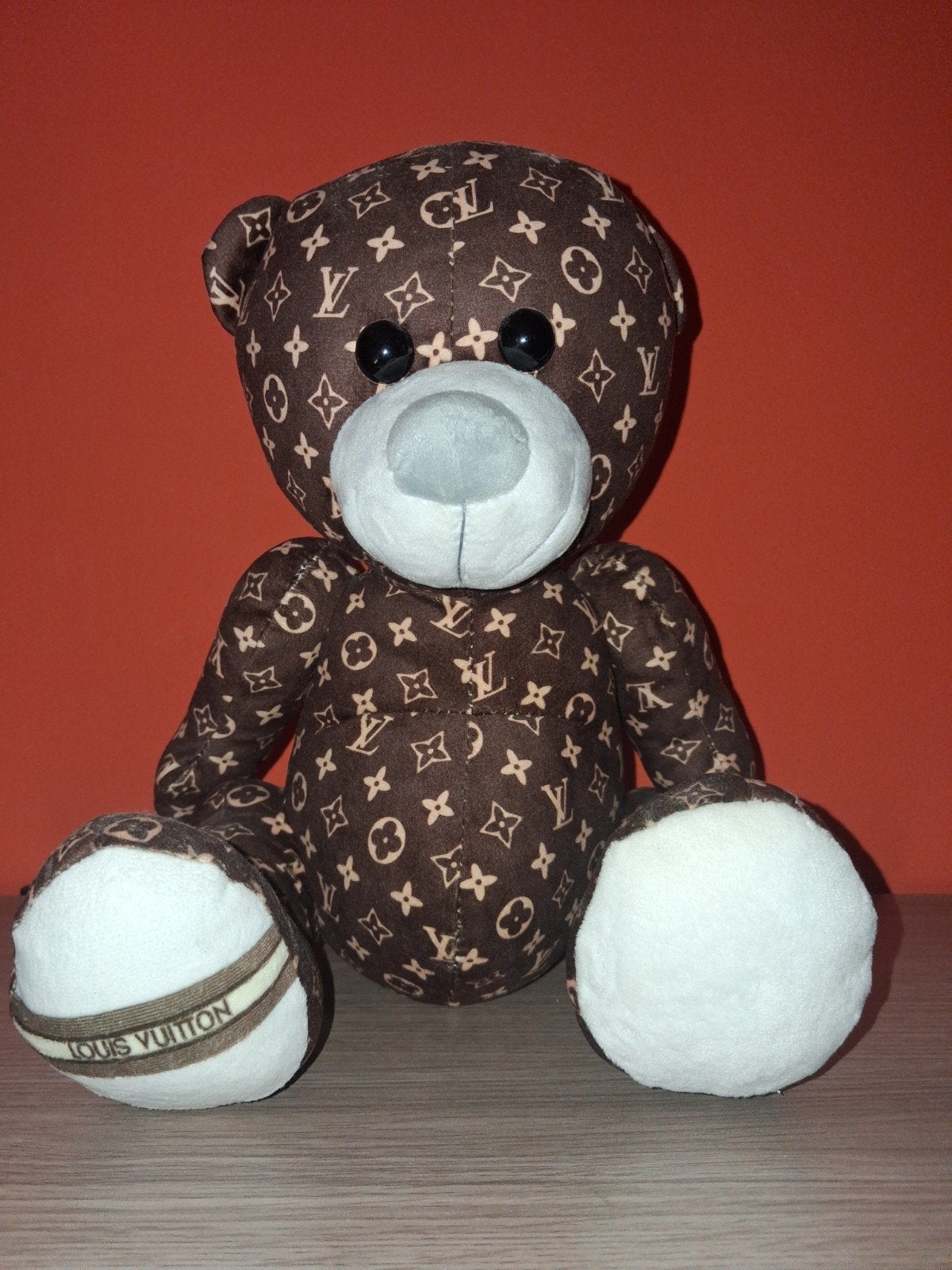 Louis Vuitton teddybeer - Bruin knuffel, Overige merken, Overige karakters, Beer, Ophalen of Verzenden