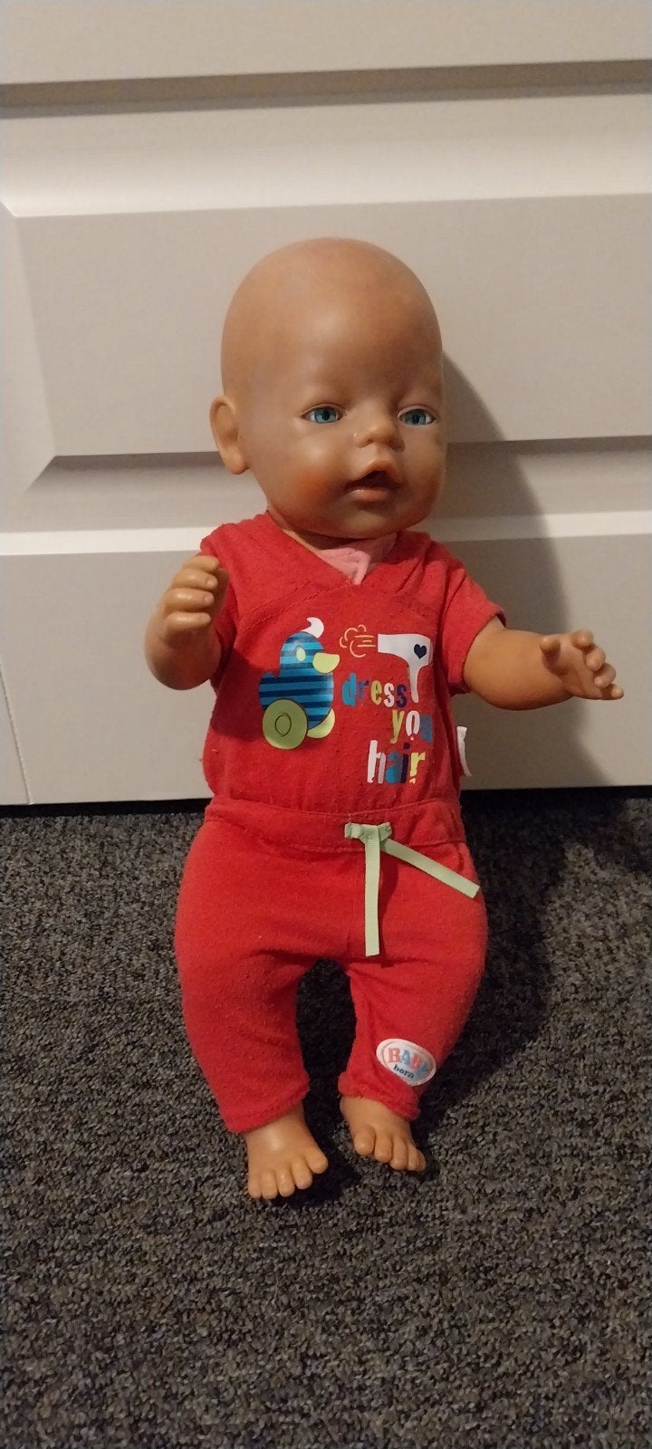 baby born pop, Ophalen of Verzenden, Gebruikt, Babypop