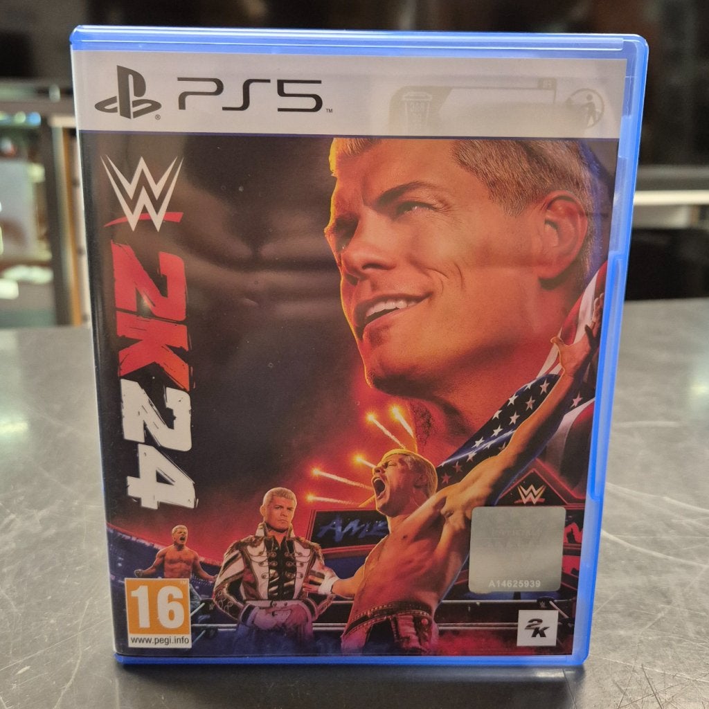 PS5 Game | WWE 2K24, Sony, Zo goed als nieuw, Support@sony.com, 1-7-1 Konan, Minato-ku
Tokyo 108-0075
Japan