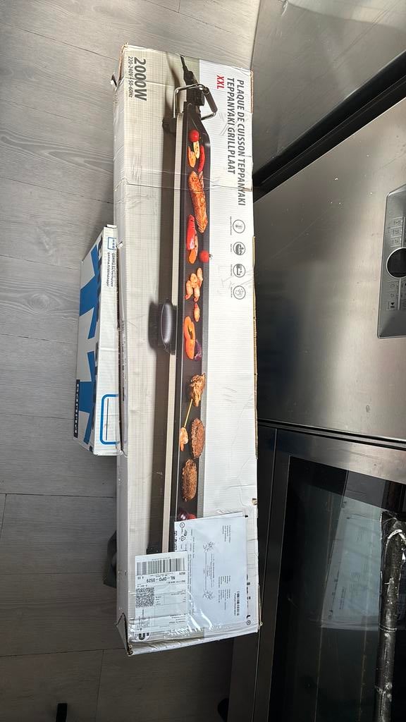 Alpina teppan yaki plaat XXL 2000 watt nieuw in verpakking, Ophalen, Nieuw, Tafelgrill