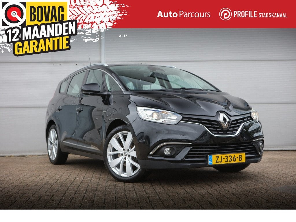 Renault Grand Scénic 1.3 TCe Limited 7p. (bj 2019), Auto's, Voorwielaandrijving, Euro 6, 4 cilinders, 7 stoelen