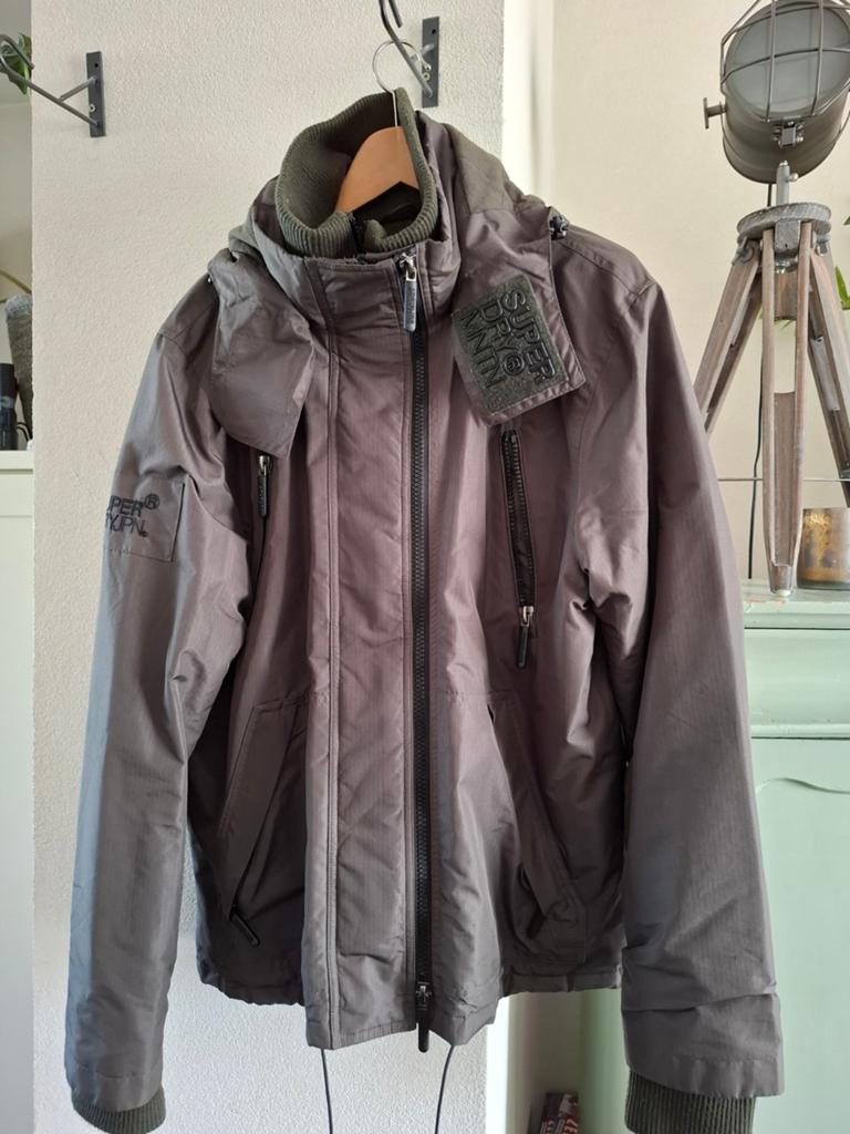 Zo goed als nieuwe superdry Mountain jas. 2xl., Overige maten, Ophalen of Verzenden, Zo goed als nieuw, Groen