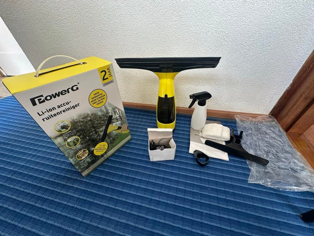 PowerG Li-ion Accu Ruitenreiniger, Ophalen of Verzenden, Nieuw