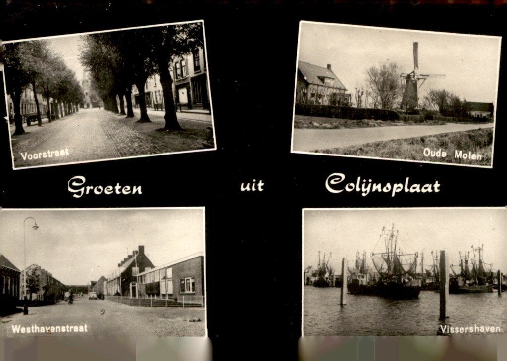 Colijnsplaat Groeten uit # 39, Verzenden, 1940 tot 1960, Gelopen, Zeeland
