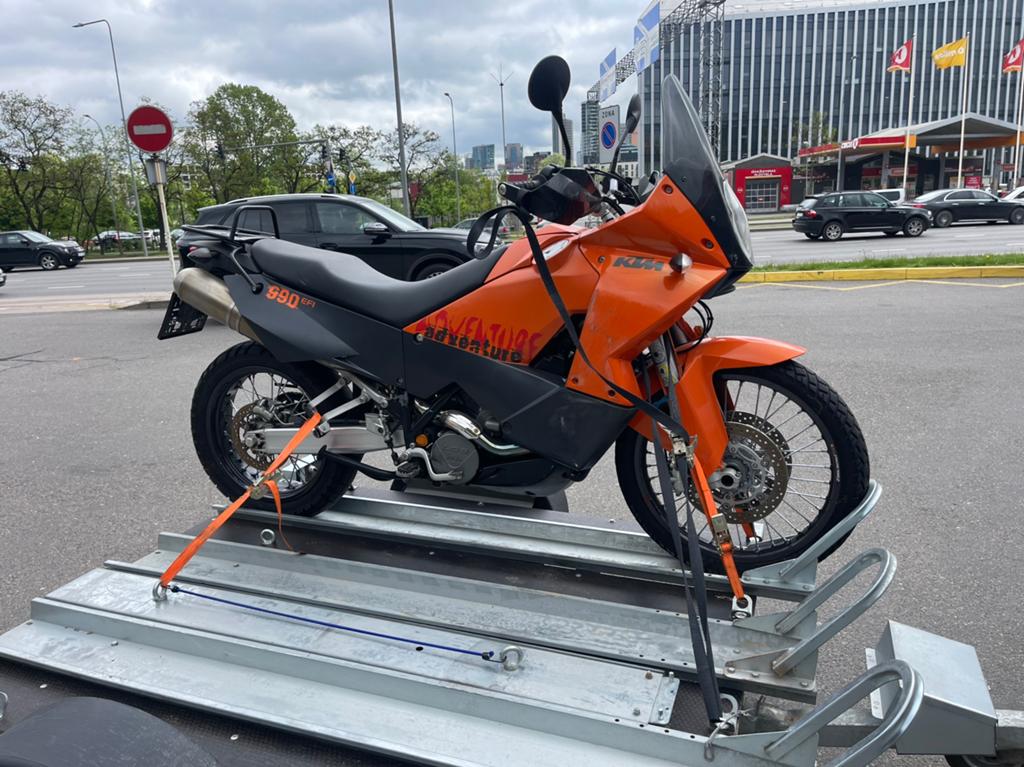 KTM 990 Adventure onderdelen te koop Touratech, Leovince, Motoren, Ophalen of Verzenden