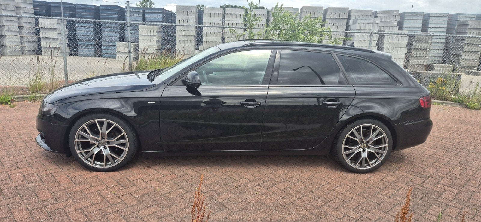 Audi A4 1.8 Tfsi 118KW Avant 2009 Zwart, Auto's, Audi, Voorwielaandrijving, Stof, 4 cilinders, Parkeersensor