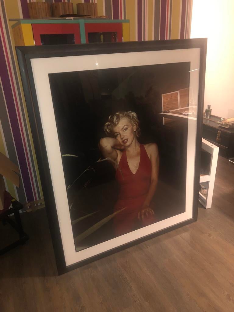 Marilyn Monroe schilderij, Ophalen