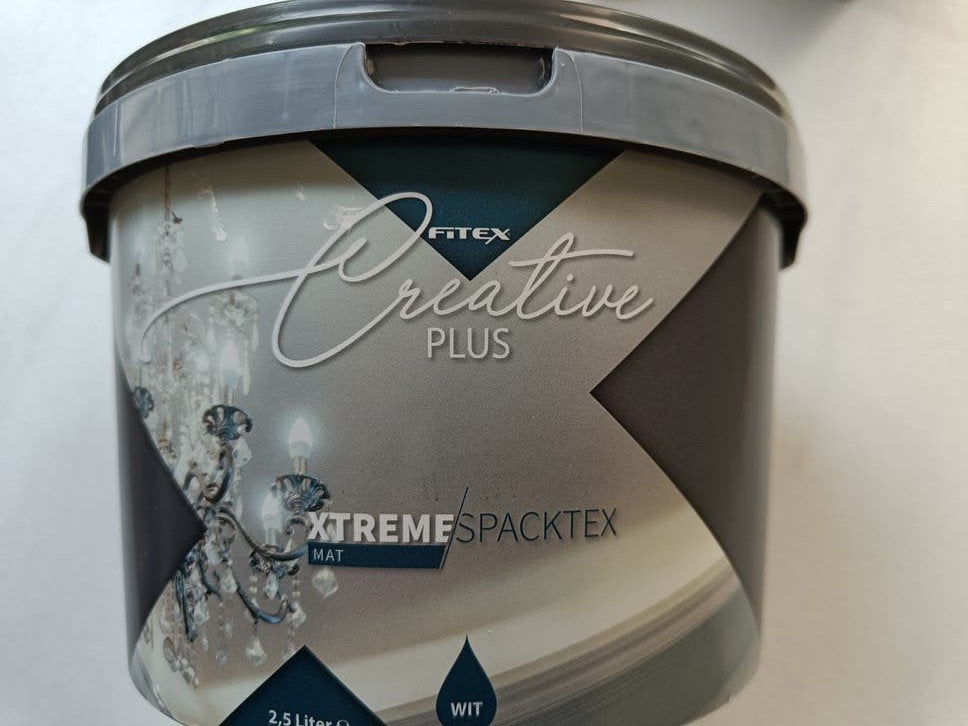 FiteX Creative PLUS Xtreme Spacktex RAL 9003 Signaalwit, Ophalen of Verzenden, Nieuw, Verfspuit of Verfpomp