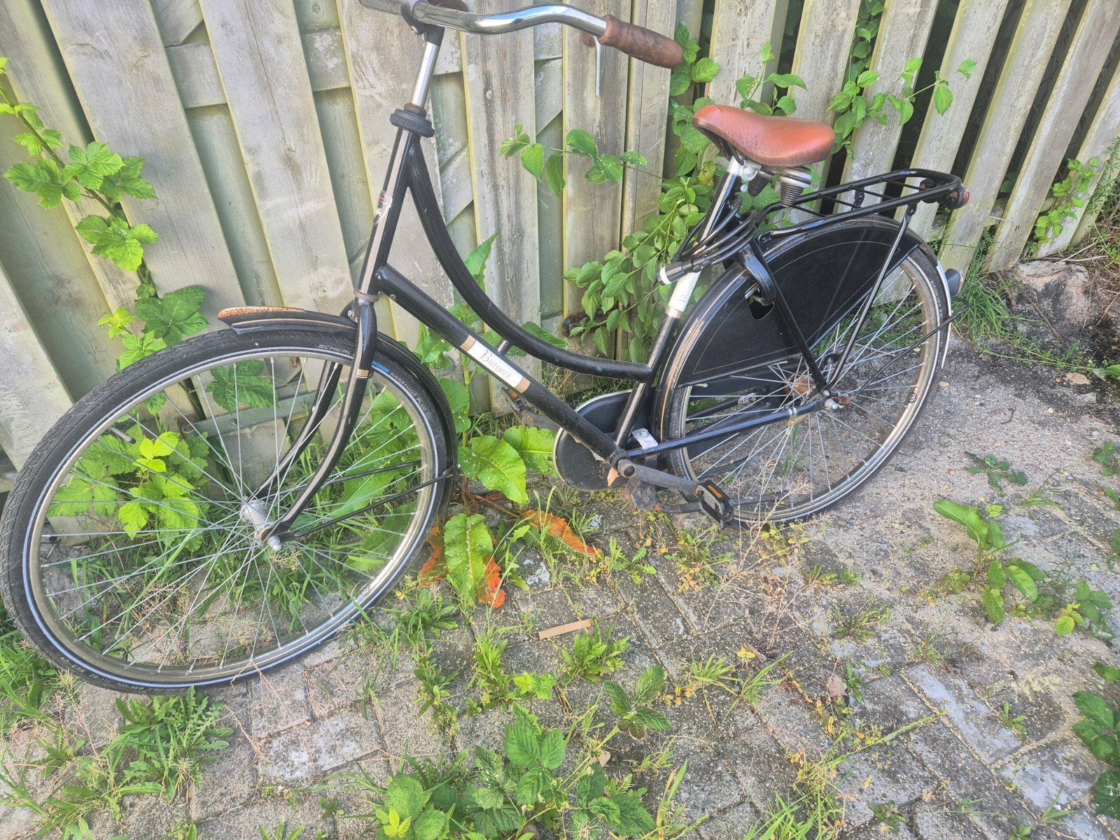 Burgers oma fiets, Ophalen