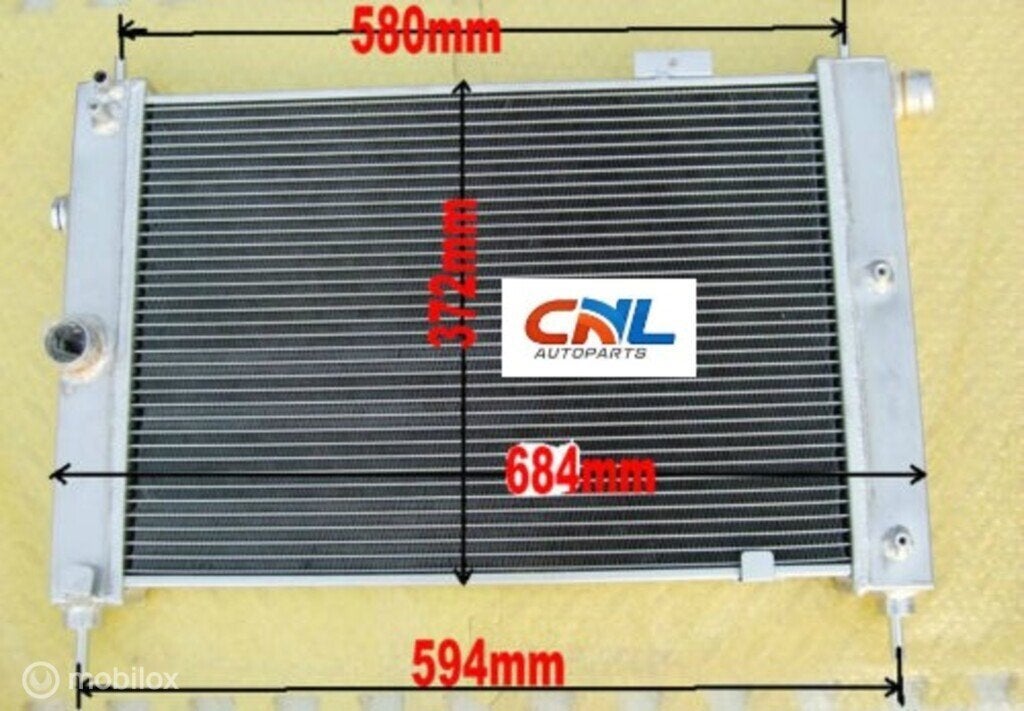 Radiateur Vauxhall MK2 Astra 2.0 16v GTE 1983-1991, Nieuw, Ophalen of Verzenden