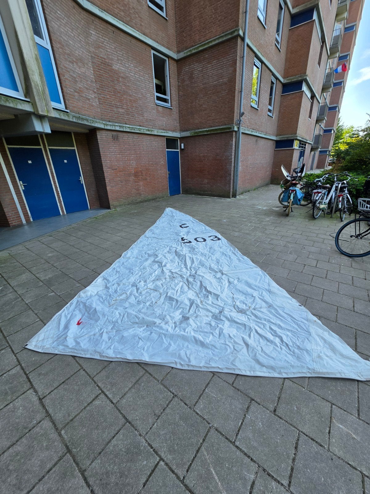 Grootzeil Centaur, Gebruikt, Ophalen of Verzenden, 6 meter of meer, Minder dan 15 m²