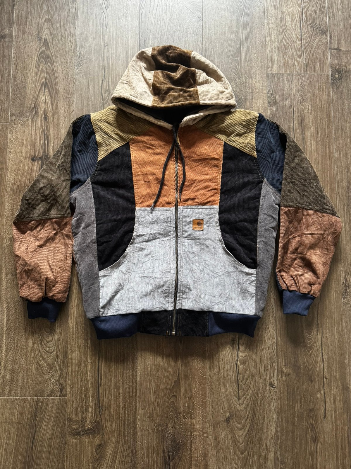 Carhartt Rework Patchwork Corduroy Jacket (Maat L), Verzenden, Nieuw, Maat 52/54 (L), Meerkleurig