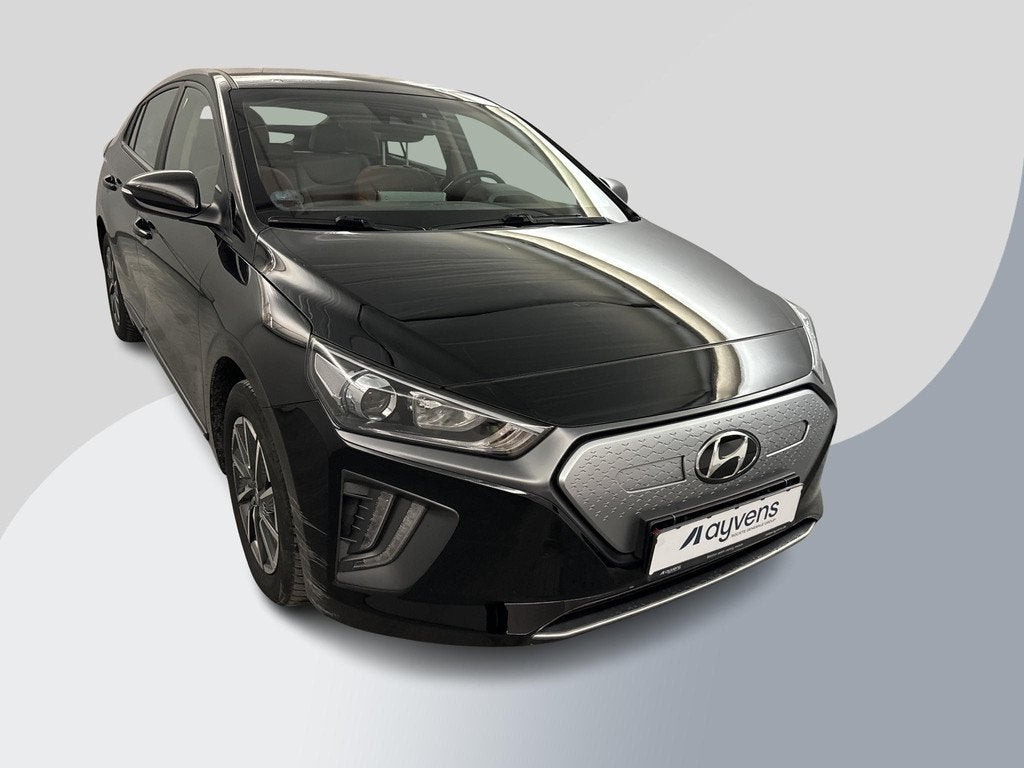 Hyundai IONIQ i-Motion EV 38 kWh 46.300 KM | SOH 95,6% | Nav, Auto's, Gebruikt, Zwart, IONIQ, 294 km
