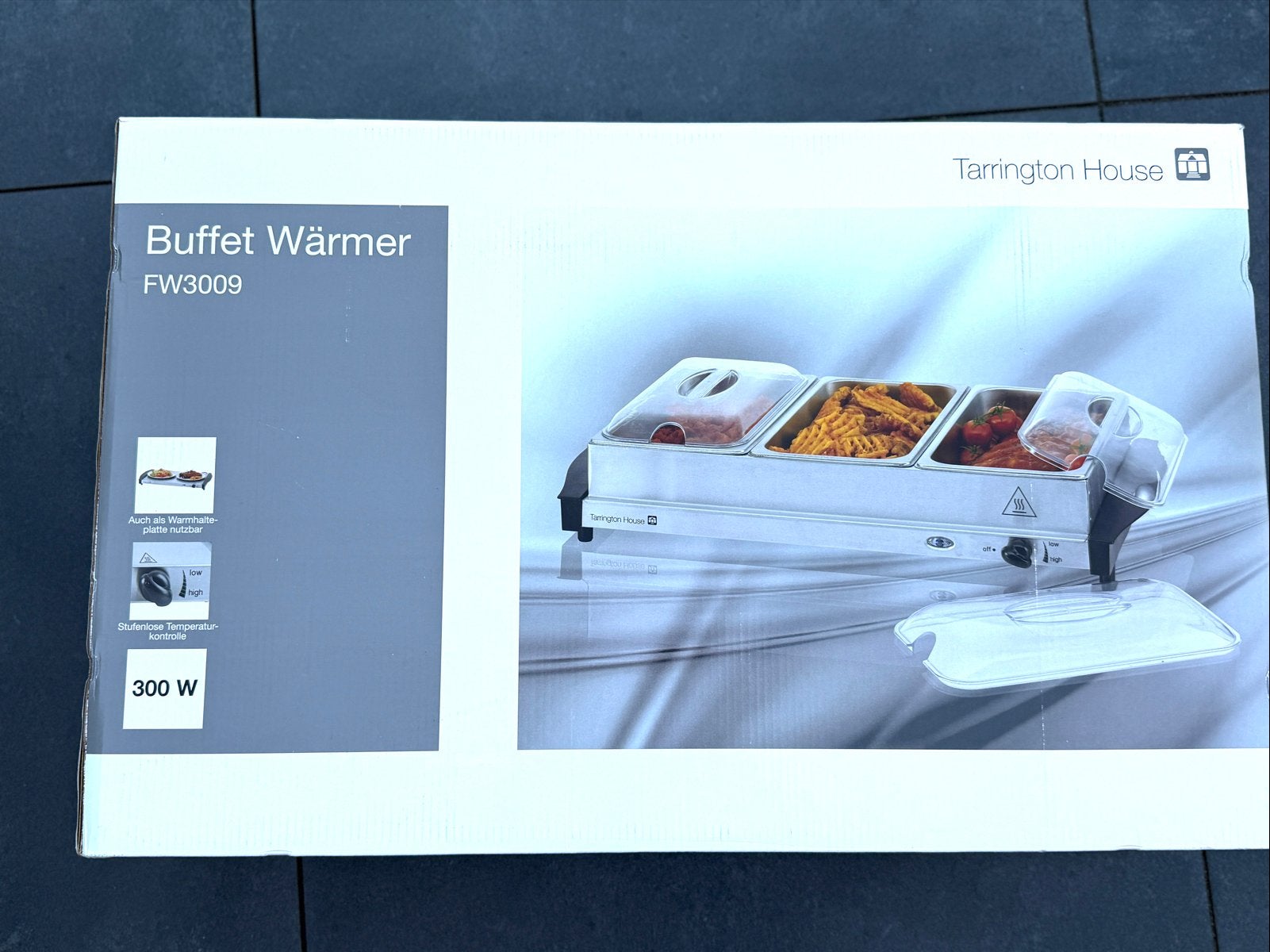 Tarrington House Buffet Warmer FW3009 - 300W, Ophalen of Verzenden, Zo goed als nieuw