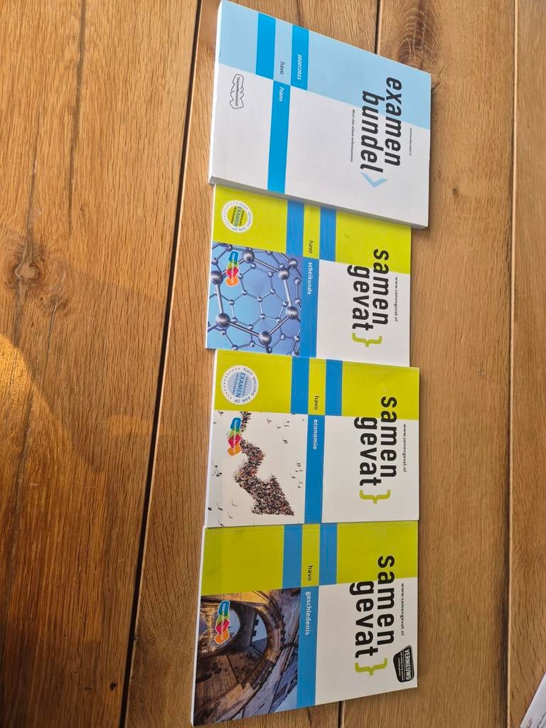 Examenbundels, Ophalen, Zo goed als nieuw, HAVO, Economie